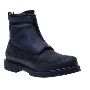 Timberland Heritage Modern Zip Waterproof Boot- Black Nubuck NIB - Duplicate